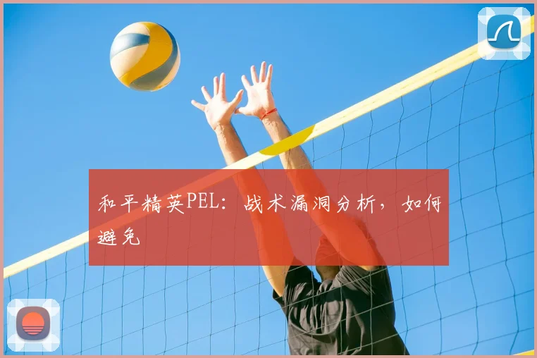 和平精英PEL：战术漏洞分析，如何避免